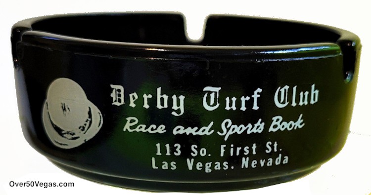Derby Turf Ashtray- Black Stacker 